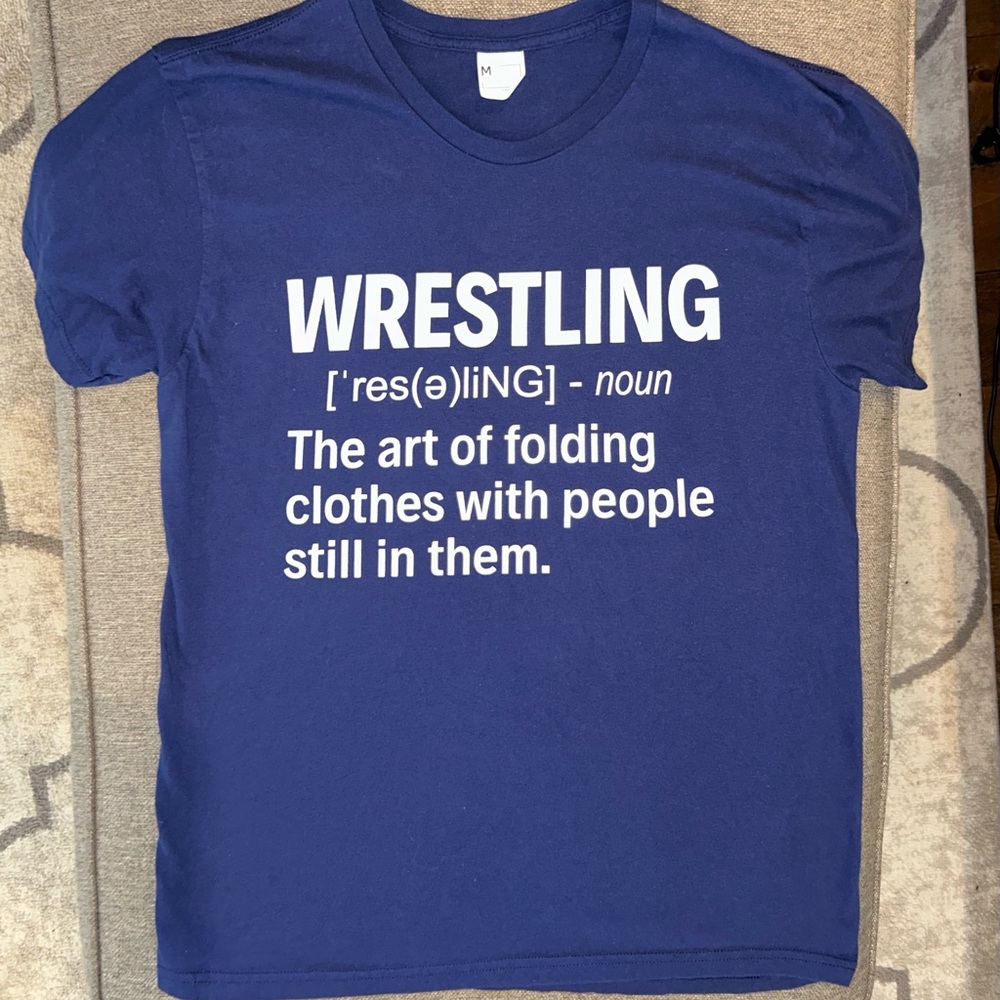 Wrestling Tshirt Mens Medium